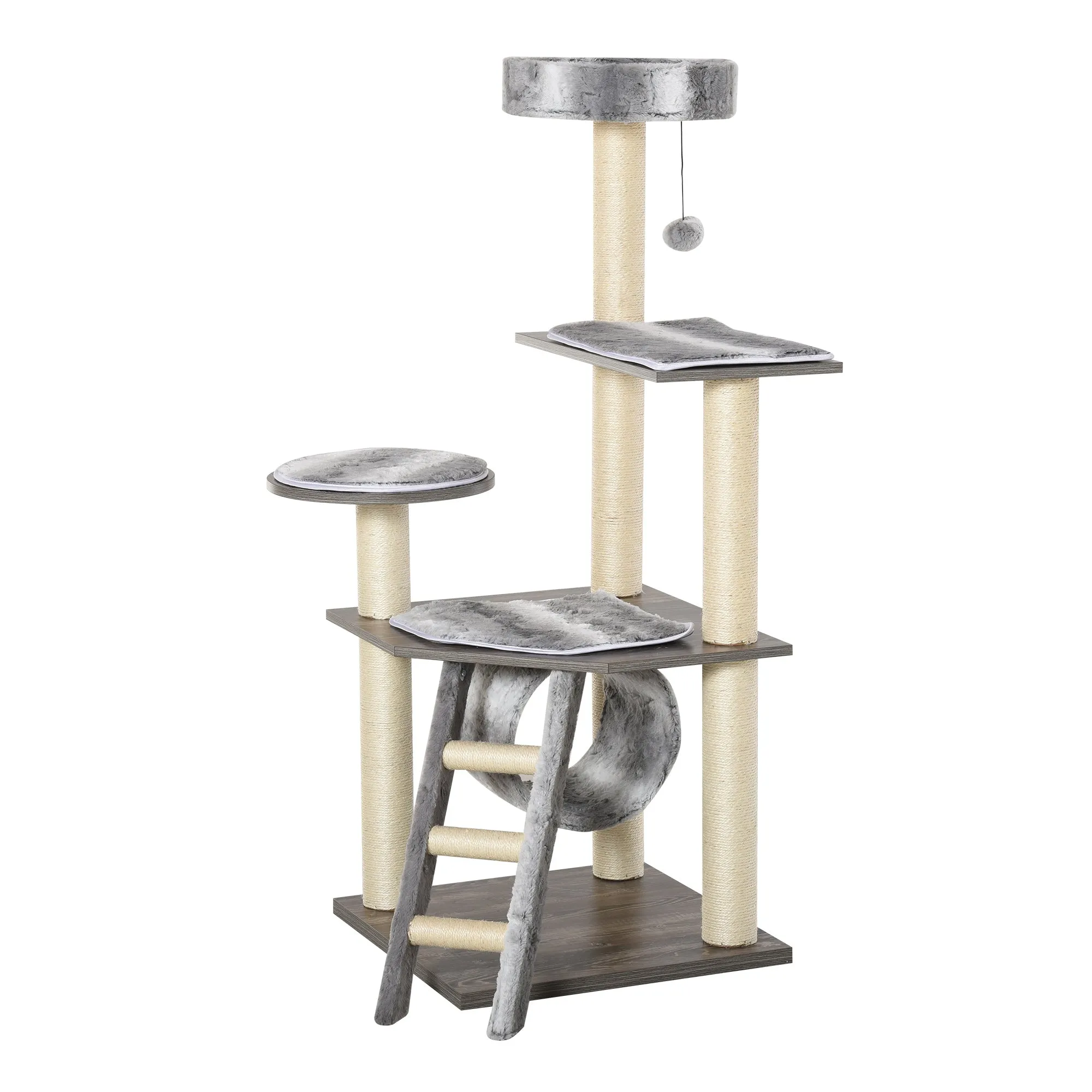 52" Cat Tree Condo Activity Center - Grey