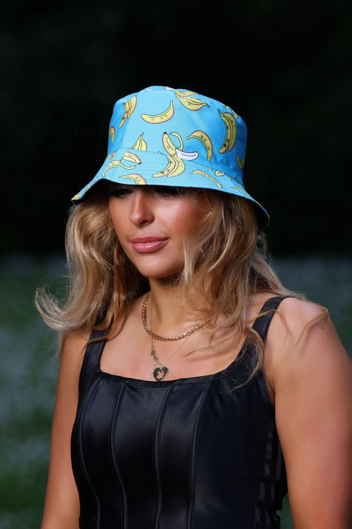 Blue Banana Bucket Hat