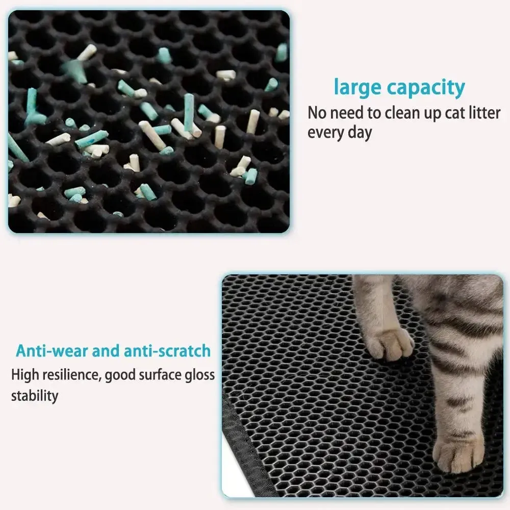 Cat Litter Mat Waterproof Scratch Pad