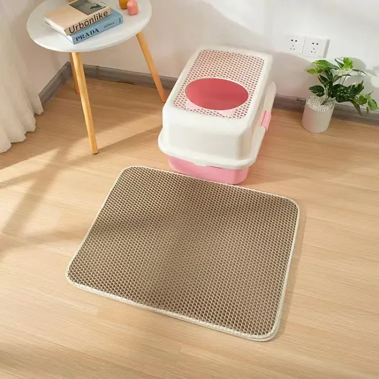 Cat Litter Mat Waterproof Scratch Pad