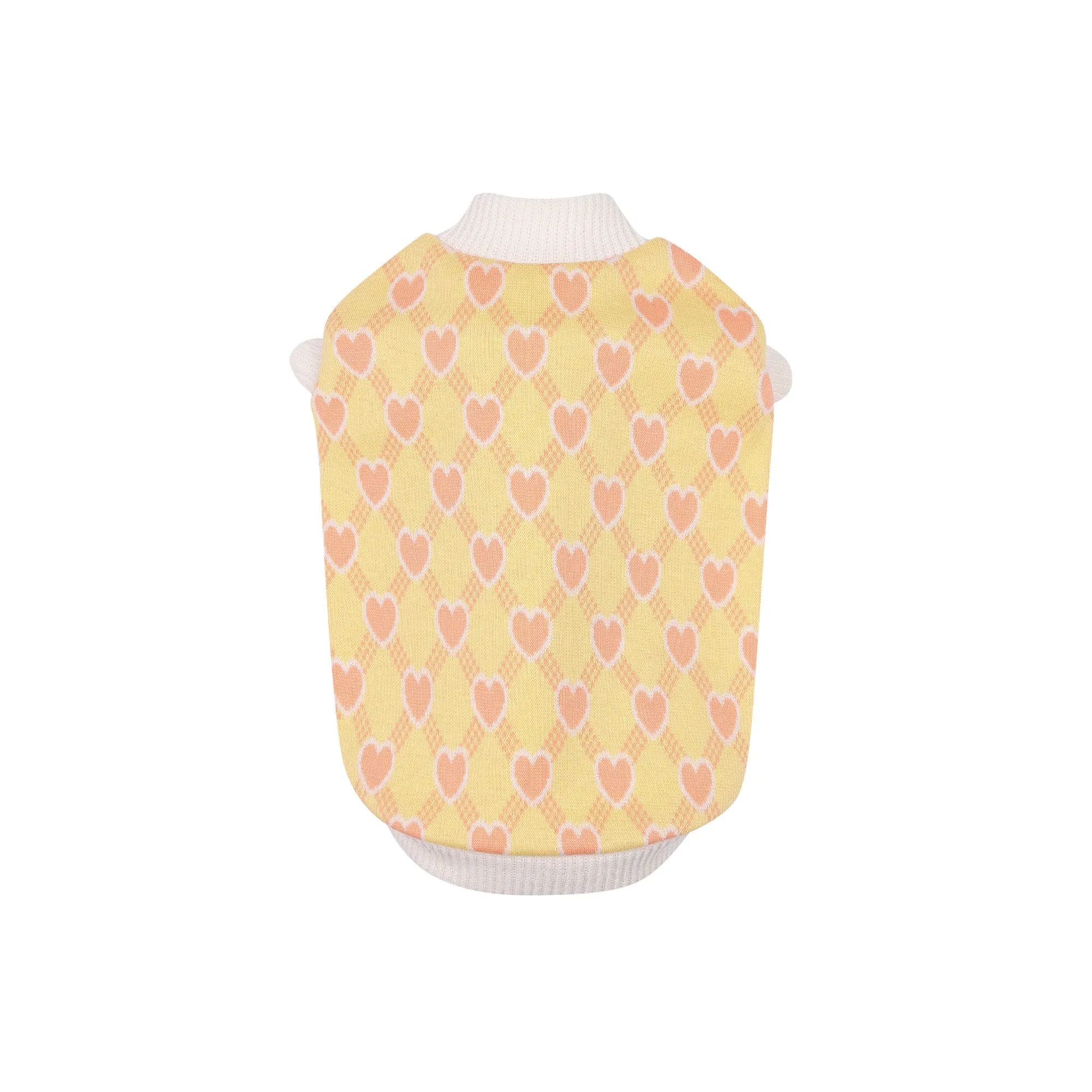 Certified Lover Sweater Vest - Yellow