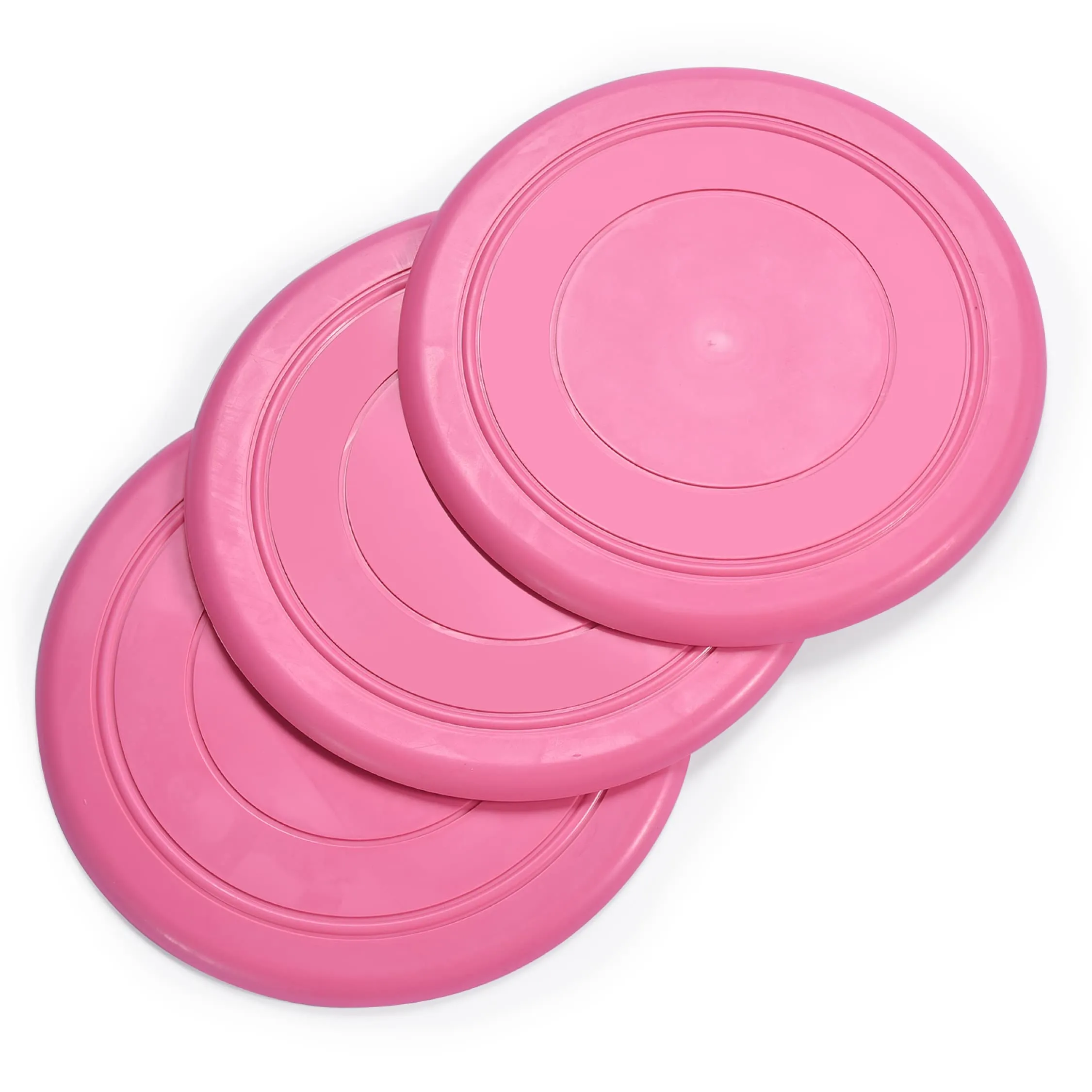 Dog Frisbee Indestructible Rubber Flying Disc - 3 Silicone Frisbee Dog Toy