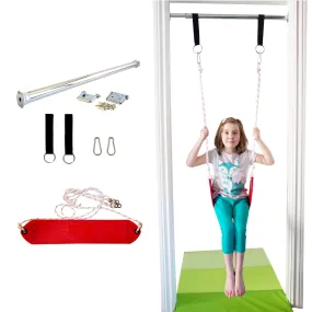 Doorway Belt Swing - Red