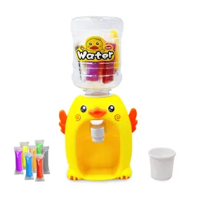 FunBlast Duck Toy with Water Dispenser and Clay for Kids - Mini Duck Toy for Kids, 10 Pcs Clay for Art and Craft for Kids, Cute Duck Toy Play Set for 3  Years Old Kids (Multicolor)