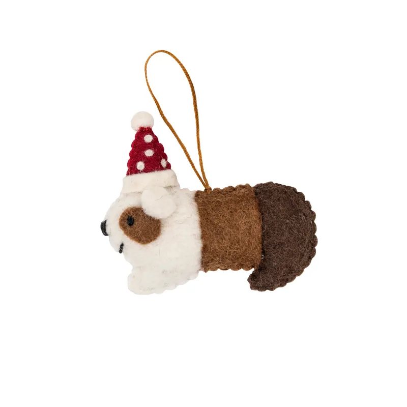 Guinea Pig Christmas Decoration