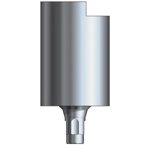 Inclusive® Titanium Abutment Blank compatible with: Straumann® Bone Level RC