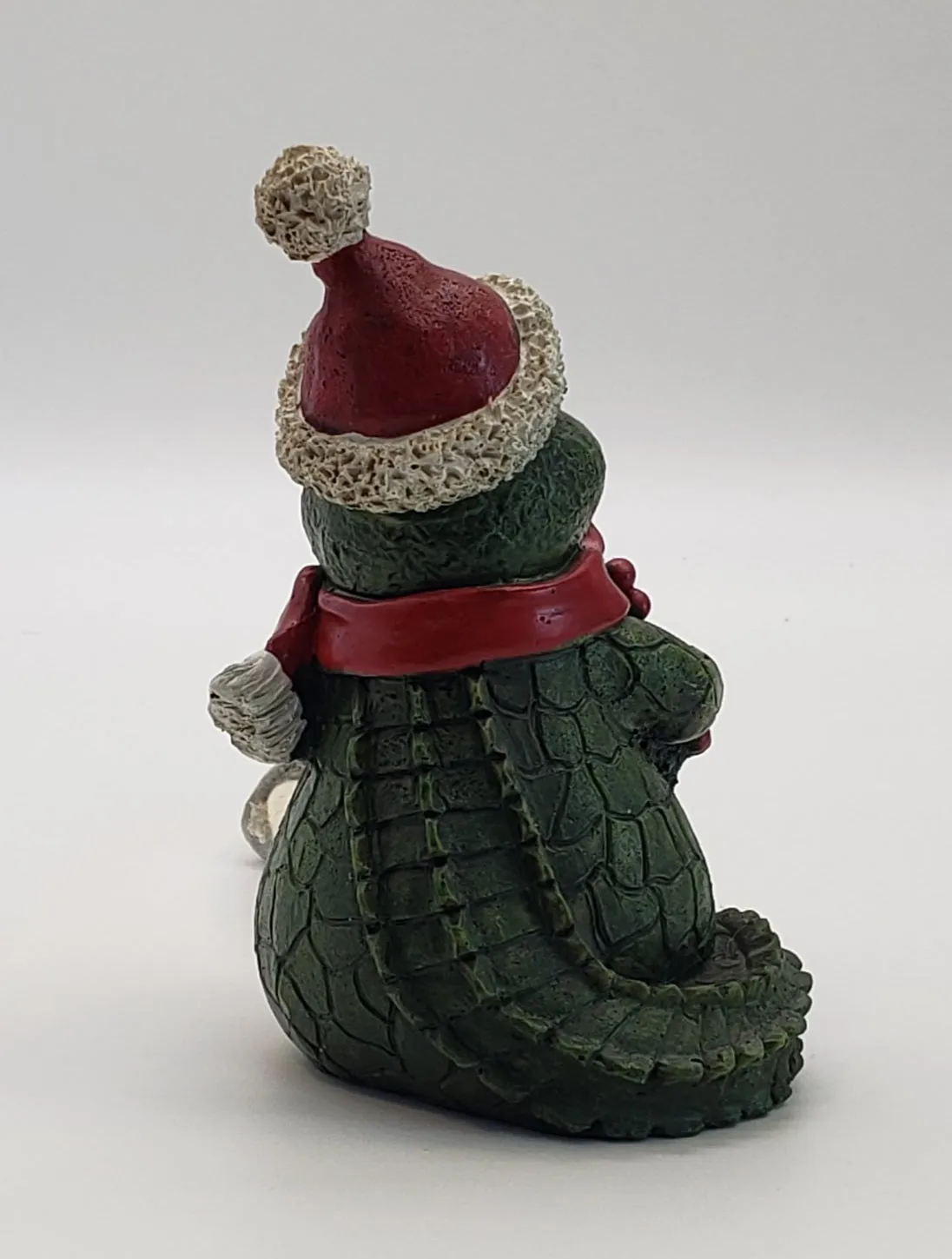 Leg Dangling Alligator Christmas Decoration