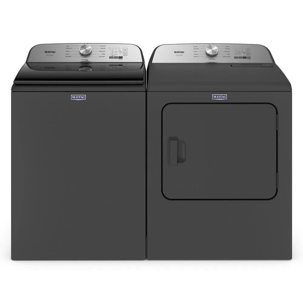 Maytag MED6500MBK Pet Pro Top Load Electric Dryer - 7.0 cu. ft.